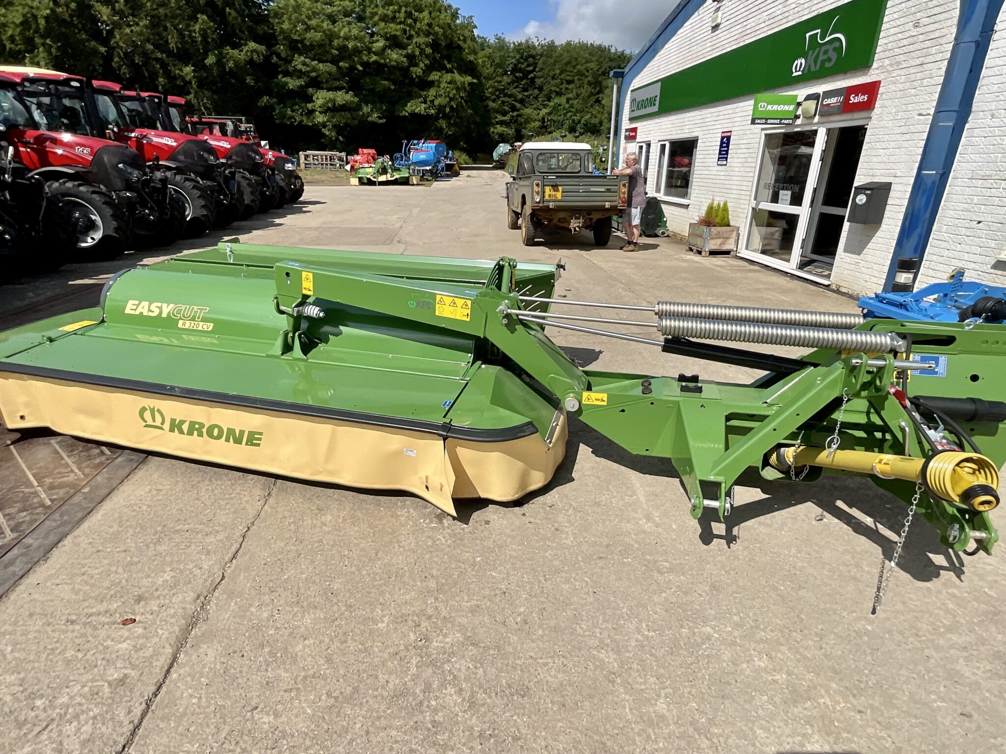 Krone Easycut R320 CV Mower | Krone Forage Solutions